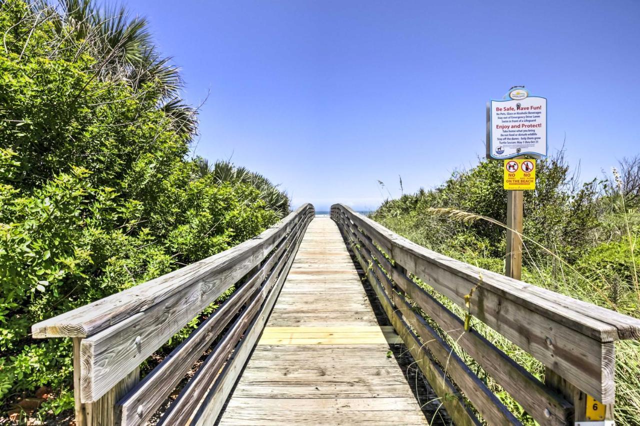 Villa New Smyrna Beach Abode With Fire Pit, Walk To Beach! Extérieur photo